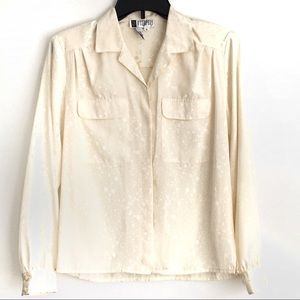 Vintage SK & COMPANY Blouse Sz 6